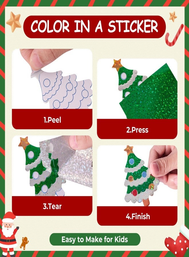 ماكس فن، أشغال يدوية من رقائق معدنية للأطفال، أنشطة إبداعية، ملصقات إسفنجية، مجموعات أدوات حرفية لحفلات الأطفال وهدايا عيد الميلاد - Image 4